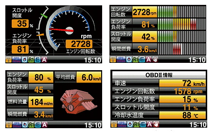 OBD2車両情報画面 multimater image3