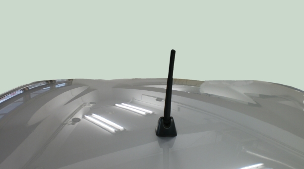 プリウスのルーフには山が3箇所有ります prius roof